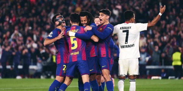 欧冠惊天逆转！巴萨后卫梅开二度创造历史，西甲卫冕冠军豪取四连胜