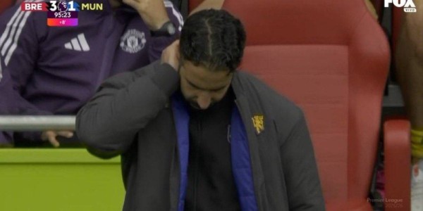 曝阿莫林已对曼联绝望，训练中崩溃无言独坐！高层对其支持恐为假